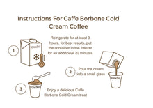 Load image into Gallery viewer, Caffe Borbone Crema Fredda Cold Coffee Cream, 550g