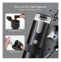 Load image into Gallery viewer, Portable Single Serve Coffee Maker Mini Espresso Machine Reusable Coffee Filter