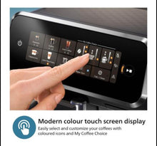 Load image into Gallery viewer, PHILIPS 2300 Series Fully Automatic Espresso Machine - 4 Beverages, Modern color touch screen display,