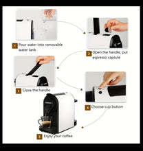Load image into Gallery viewer, CHULUX Mini Espresso Pod Machine for NS Original Capsule, 20 Bar Single Serve Espresso Coffee Maker, 1400W