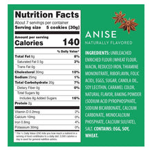 Load image into Gallery viewer, Reko Pizzelle Authentic Italian Style Waffle Cookie, Anise, 7oz. (Case of 12)