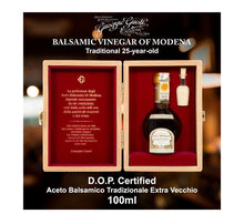 Load image into Gallery viewer, Giuseppe Giusti - Balsamic Vinegar of Modena Traditional 25 year old DOP certified Extra Vecchio, 100ml