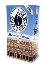 Load image into Gallery viewer, Espresso Maker Moka Pot, Black OGNI ORA Stovetop 6 Cup(300 ml) & 1-Caffe Borbone Ground Coffee – 8.8 oz Freshly Roasted – Miscela