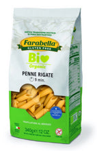 Load image into Gallery viewer, Farabella pasta Organic Gluten Free Penne Rigate - 12bags x 340gr (12oz) Case