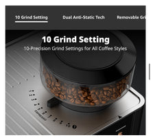 Load image into Gallery viewer, AIRMSEN Espresso Machines with Burr Grinder, 20 Bar, Milk Frother Steam Wand, Stainless Steel Coffee Maker for Home - Cappuccino Latte & Cold Brew Iced Coffee Maker & Americano