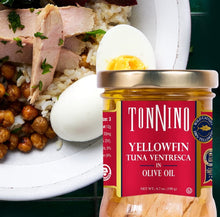 Load image into Gallery viewer, Tonnino Tuna Ventresca In Olive Oil 6.7 Oz Jar - 6ct Case