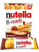 Load image into Gallery viewer, Nutella B-Ready Pack of 6 Bars Plus (10-packs)