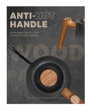 Load image into Gallery viewer, POLIVIAR Electric Gooseneck Kettle, 1350W Electric Tea Kettle Wood Pattern Handle..