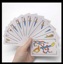 Load image into Gallery viewer, Spanish Playing Cards – 50-Card Baraja Española Naipes – Classic Spanish Suits for Traditional Games – Durable Playing Cards