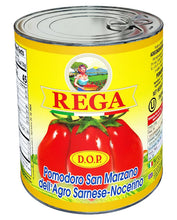 Load image into Gallery viewer, San Marzano DOP Authentic Whole Peeled Plum Tomatoes - 28 oz cans (Pack of 6)