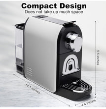 Load image into Gallery viewer, Beanglass Espresso Maker for Nespresso OriginalLine, Mini Espresso Machine for Coffee Capsules Compatible with Nespresso OriginalLine Machine