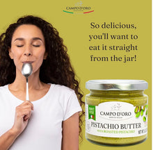 Load image into Gallery viewer, Campo D'Oro Pistachio Butter, 180g (Pack of 6)