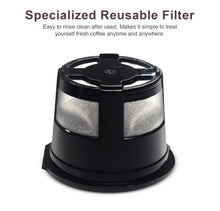 Load image into Gallery viewer, Portable Single Serve Coffee Maker Mini Espresso Machine Reusable Coffee Filter