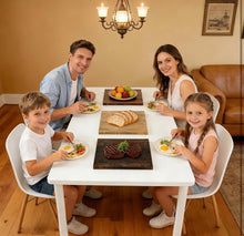 Load image into Gallery viewer, Book Cutting Board Set,100% Acacia Wood,Each Set Comprises Three Pieces, Including a Wooden Stand.Cheese, Bread and Grilled Meat Display
