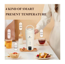 Load image into Gallery viewer, MIICASA
Portable Tea Kettle, Small Travel Electric Kettle with Temperature Control and LCD Display