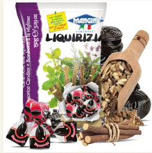 Load image into Gallery viewer, Mangini Caramelle Liquirizia - Liquorice Candies 150gm. (14-Pack Case)