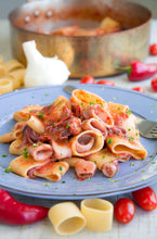 Load image into Gallery viewer, Mancini Pastificio Calamarata Pasta (12- Pack Case) 500gm.