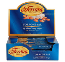 Load image into Gallery viewer, Almond Torrone Bar Counter Display (12/2 oz Case)