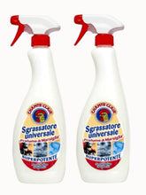 Load image into Gallery viewer, Chanteclair Marsiglia Sgrassatore All-Purpose Degreaser, Universal Cleaner- Oil Eater! 2 PACK 600 ml