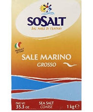 Load image into Gallery viewer, SoSalt Coarse Natural Sicily Sea Salt, (2 lb) (Case of 10/ Packs)