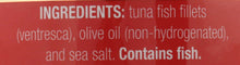 Load image into Gallery viewer, Tonnino Tuna Ventresca In Olive Oil 6.7 Oz Jar - 6ct Case
