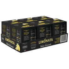 Load image into Gallery viewer, Lemonade Real Lemon Pulp by Crodo - 11.2 fl oz (24-Cans Per Case)