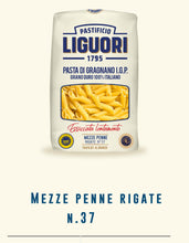 Load image into Gallery viewer, Liguori Mezze Penne Rigate No.37 (16-Pack Discount)