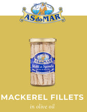 Load image into Gallery viewer, ASdoMAR Sgombro (Mackerel Fillets) in Oil 150g (Pack of12/Jar)