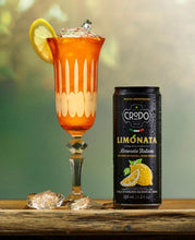 Load image into Gallery viewer, Lemonade Real Lemon Pulp by Crodo - 11.2 fl oz (24-Cans Per Case)
