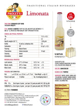Load image into Gallery viewer, Paoletti Lemonade, Soft Drink, Made in Italy, 8.4 fl oz | 250ml (4-Pack)