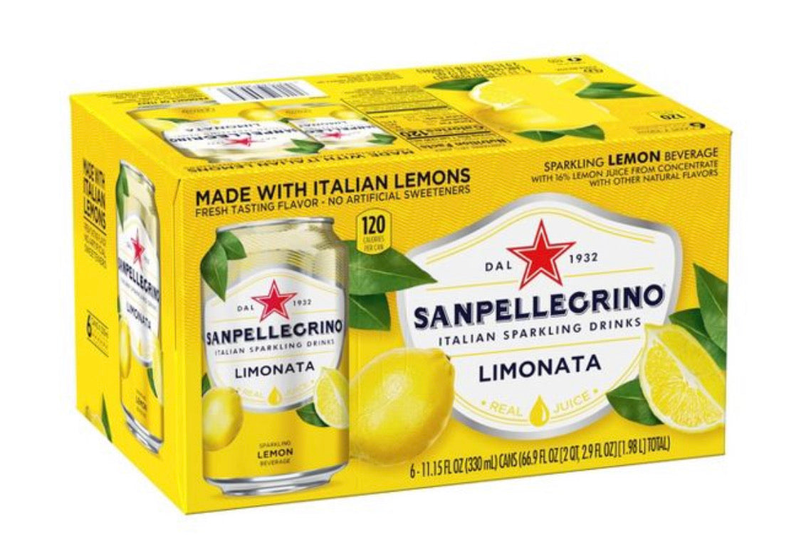 San Pellegrino Sparkling Fruit Beverages Variety Pack - 11.15 Fl Oz Cans -  (24 Pack)