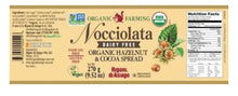 Load image into Gallery viewer, Rigoni di Asiago / Nocciolata Organic Hazelnut Spread Dairy Free with Cocoa and Milk - 9.52 oz (Case of 6Jars )