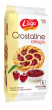 Load image into Gallery viewer, Lago Crostatine Tarts with Cherry Jam, 8.46 oz | 6 x 1.41 oz (2-Packs of 6)