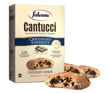 Load image into Gallery viewer, Cantucci Dark Chocolate Cookies by Falcone - 7 oz (Case of 12)