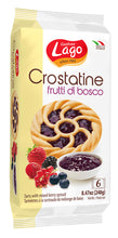 Load image into Gallery viewer, Lago Crostatine, Tarts with Wild Mix Berries Jam, 8.46 oz | 6 x 1.41 oz ( 2-Packs of 6)