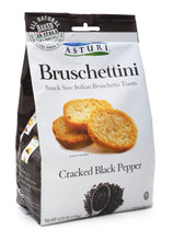 Load image into Gallery viewer, Asturi Bruschettini Cracked Black Pepper (12-Pack Special)