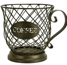Load image into Gallery viewer, K Cup Holder Coffee Pod Holders for 35 Kcups Keurig Storage Organizer Coffee Bar Accessories for Counter - Matte Black