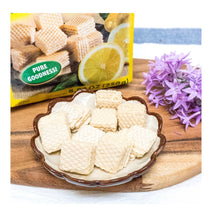 Load image into Gallery viewer, Loacker Quadratini Lemon Cube Wafers - 8.8 oz (3-Pack Special)