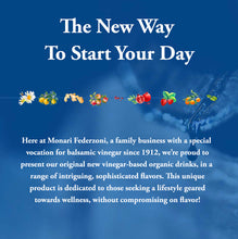 Load image into Gallery viewer, Bongiorno Organic Orange Vinegar Drink with Balsamic & Apple Cider Vinegar, 16.9 oz (6-Pack)