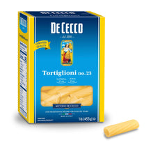 Load image into Gallery viewer, De Cecco Semolina Pasta Tortiglioni No.23 / 1 Pound Pack of 12
