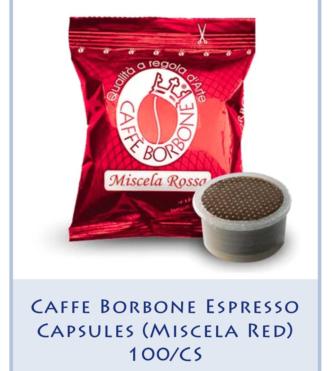 Caffe Borbone Espresso Capsules (Miscela Red) 100/CS