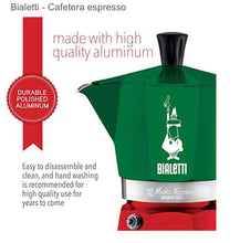 Load image into Gallery viewer, Bialetti Moka Espresso Italia Collection 6 Cups 9 Oz - 270 ml