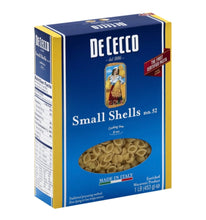 Load image into Gallery viewer, De Cecco Small Shells #52, 1lb / 20 Packages Per Case