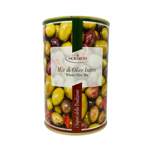 Load image into Gallery viewer, Home Morabito Whole Mix Olives, Mix di Olive Intere, 5 lb 8 oz | 2500g (2-Pack)