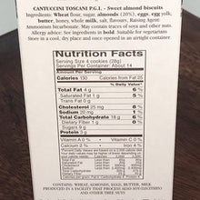 Load image into Gallery viewer, MASINI, CANTUCCINI ALMOND BISCOTTI 14oz. (8-Packs )