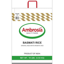 Load image into Gallery viewer, Ambrossia Basmati Aromatic Rice 10LB