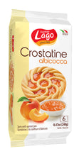 Load image into Gallery viewer, Lago Crostatine Apricot, Tarts with Apricot Jam, 8.46 oz (2-Packs of 6)
