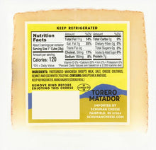 Load image into Gallery viewer, Torero Matador Manchego Sheep's Milk Cheese 150G. (Case of 6-Wedges)
