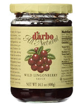 Load image into Gallery viewer, D'arbo Lingonberries In Jars, 14.1 Ounces (2- Pack Glass Jars )