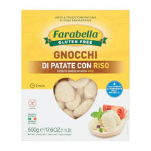 Load image into Gallery viewer, Farabella Gluten Free Gnocchi, 17.6oz/500grams. (6/Packs)